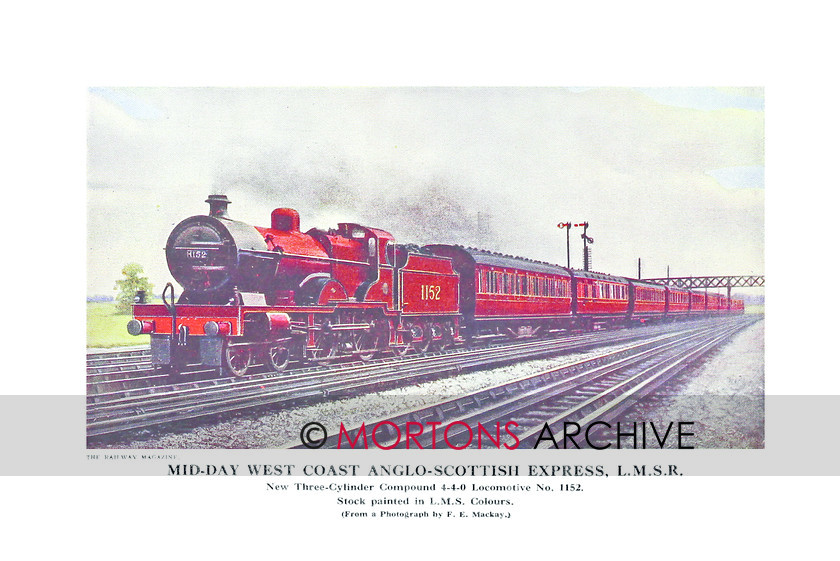 SUP - 1926 Jan LMSR Express 4-4-0 Loco 1152 
 LMSR Express 4-4-0 Loco No. 1152 
 Keywords: Big Four Locomotives, Mortons Archive, Mortons Media Group Ltd, Supplement, The Railway Magazine