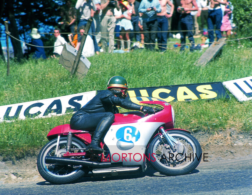 Agostini-006 
 1969 Isle of Man 350cc Junior TT, Giacomo Agostini on a 350 MV3 at Ramsey Hairpin. 
 Keywords: 1969, Isle of Man, Mortons Media Group Ltd, MV, Nick Nicholls