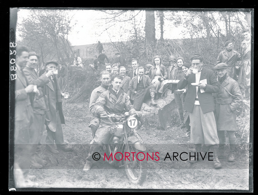 TCM FTP 09 
 Carshalton Motorcycle Club's Pillion Trial, May 1932. 
 Keywords: glass plate, Mortons Archive, Mortons Media Group Ltd, Straight from the plate