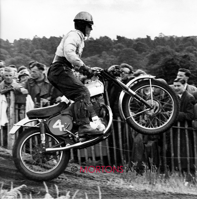 Goldie 10 
 Jeff Smith, second rubber of the 1955 British Motocross GP. 
 Keywords: BSA, Gold Star, Mortons Archive, Mortons Media Group