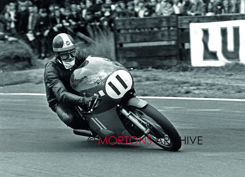 Agostini-029 
 From the Nick Nichollls Collection - Giacomo Agostini 350 MV-3 at Oulton Park 1st September 1969.
