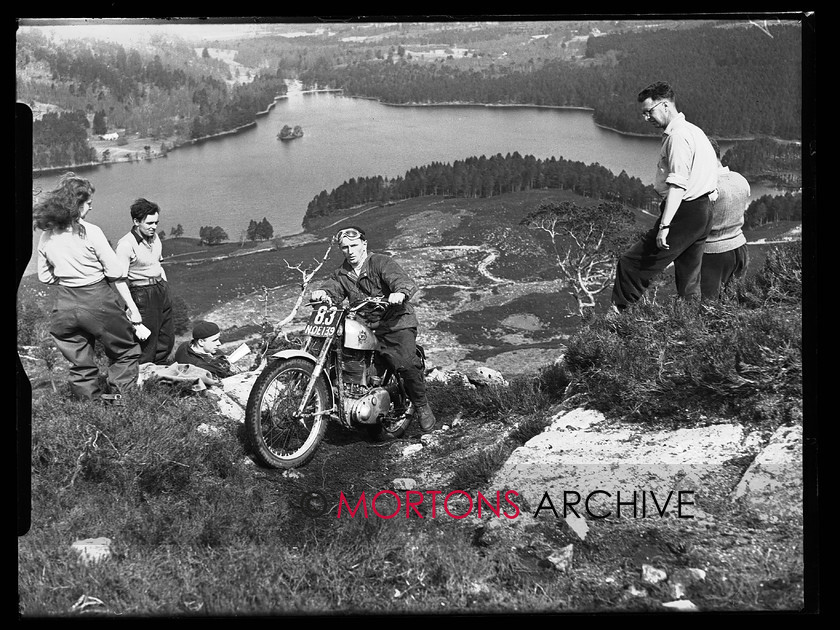 15199-06 
 1953 Scottish Six Days Trial (SSDT). 
 Keywords: 15199-01, 1953, 6 day trial, glass plate, may 1953, Mortons Archive, Mortons Media, scottish, Straight from the plate, The Classic Motorcycle, trial, 15199-02, 15199-03, 15199-04, 15199-05, 15199-06, 15199-07, 15199-08, 15199-09, 15199-10, 15199-11, 15199-12, 15199-13