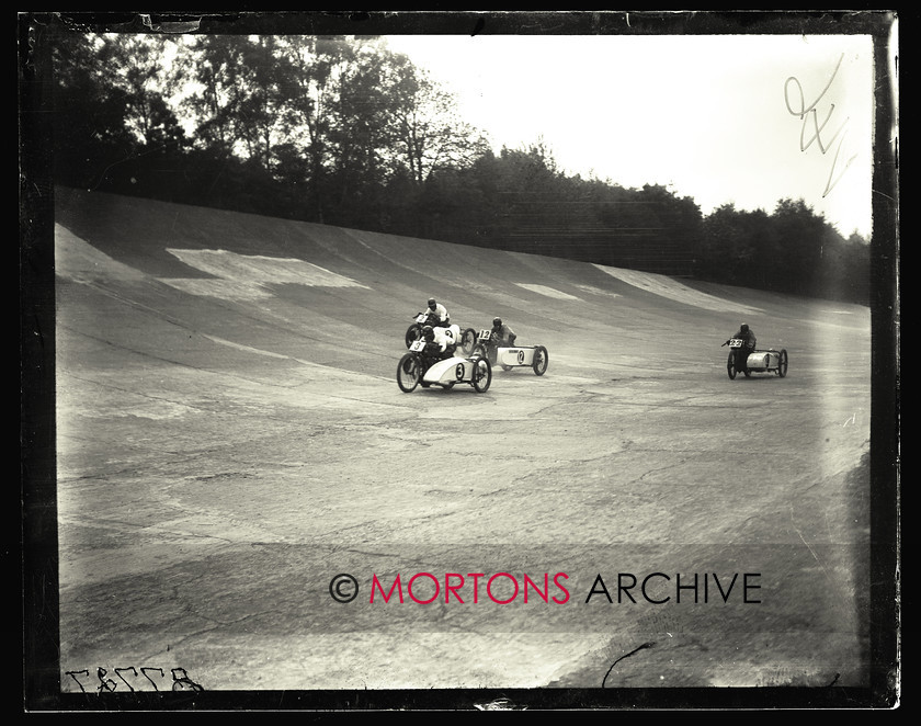 062 SFTP 14 
 Thrills, spills and new world records Brooklands, 1927. 
 Keywords: 2014, Glass plates, July, Mortons Archive, Mortons Media Group Ltd, Straight from the plate, The Classic MotorCycle