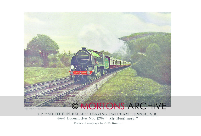 SUP - 1930 July SR 4-6-0 Loco E798 Sir Hectimere 
 SR 4-6-0 Loco No. 798 Sir Hectimere 
 Keywords: Big Four Locomotives, Mortons Archive, Mortons Media Group Ltd, Supplement, The Railway Magazine