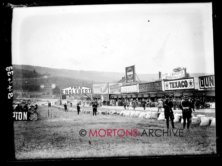 053 SFTP 10 
 1930 European Grand Prix in Belgium, July 17 - at Spa Franchorchamps - overview of the bustling pit area. 
 Keywords: 2014, Belgian Grand Prix, Glass plates, Mortons Archive, Mortons Media Group Ltd, September, Straight from the plate, The Classic MotorCycle