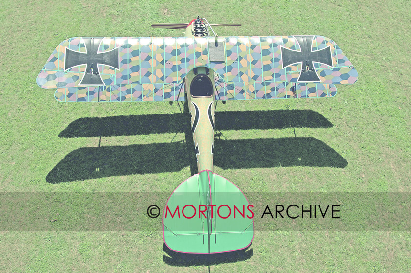 WD574820@124 Albatros 2 
 Albatros D.Va reproduction wearing the paint scheme of Josta 5's Vfw Josef Mai. 
 Keywords: Aviation Classics, copyright Mortons, date ?, event ?, feature Albatros, issue 4, Issue 4 Knights of the Sky, make Albatros, model DVa, Mortons Archive, Mortons Media Group, person(s) name ?, photographer Jarrod Cotter, place ?, publication Aviation, type ?, year ?