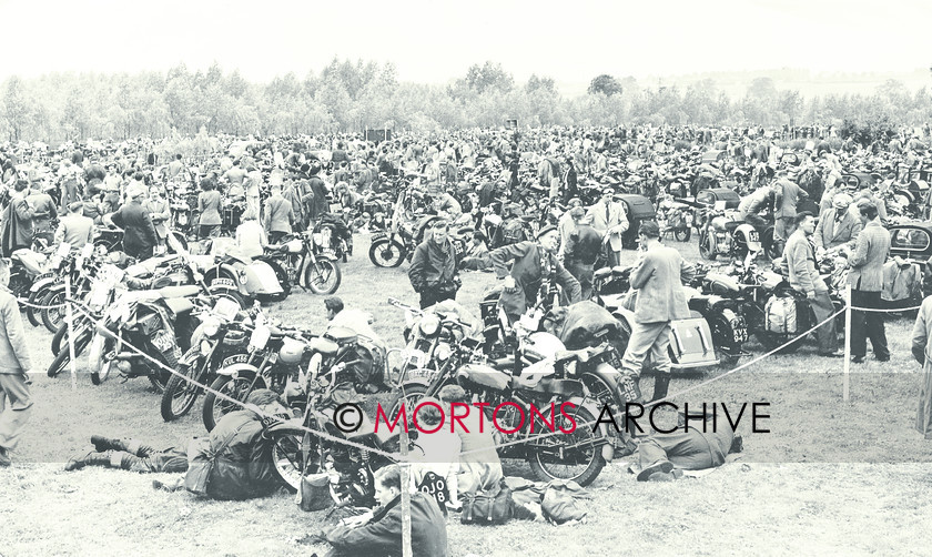 062 SFTP 04 
 The special park was reserved for riders who travelled over 700 miles. 
 Keywords: Mar 11, Mortons Archive, Mortons Media Group, Straight from the plate, The 1951 National ACU Rally, The Classic MotorCycle