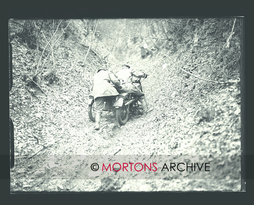 SFTP August 2015 03 
 The Mansell Trophy Trial, 1950. Norton-mounted W H Eaton gets a push in the Harton Woods section. 
 Keywords: 2014, August, Glass plate, Mortons Archive, Mortons Media Group Ltd, Sidecar, Straight from the plate, The Classic MotorCycle