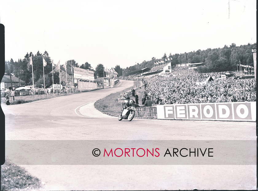 062 SFTP AUG10 
 1954 Belgian GP 
 Keywords: 1954 Belgian 500cc Grand Prix, August 2011, Mortons Archive, Mortons Media Group, Straight from the plate, The Classic MotorCycle