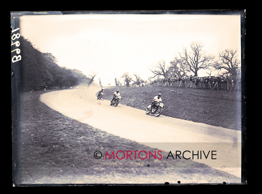 062 SFTP 2 
 Straight from the plate - Easter meeting Donington 1933 - Austin Monks, on a 350cc MkIV Velocette, heads the way. 
 Keywords: 1933, Donington Park, Glass plate, Mortons Archive, Mortons Media Group, Straight from the plate