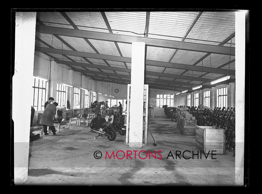17692-06 
 Ambassador Motorcycle Works, Ascot. 
 Keywords: 17692-6, ambassador, ambassador motorcycle works, ascot, glass plate, Mortons Archive, Mortons Media Group Ltd, Straight from the plate, The Classic Motorcycle
