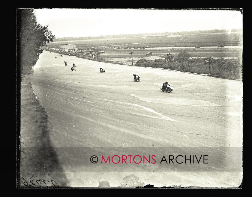 062 SFTP 16 
 Thrills, spills and new world records Brooklands, 1927. 
 Keywords: 2014, Glass plates, July, Mortons Archive, Mortons Media Group Ltd, Straight from the plate, The Classic MotorCycle