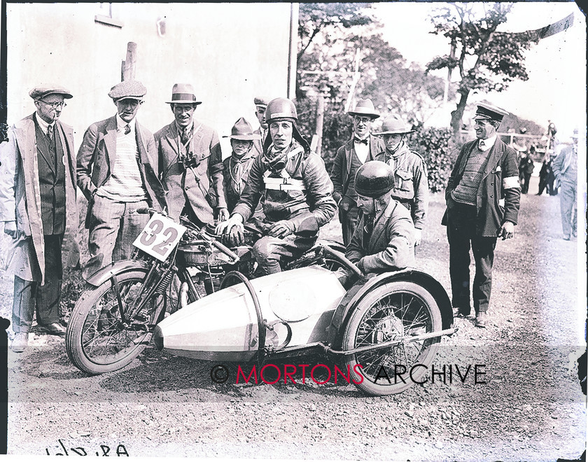 062 FROM THE PLATE EXTRA 1 
 1925 Isle of Man Sidecar TT 
 Keywords: 1925 Sidecar TT, 2011, December, Mortons Archive, Mortons Media Group, Sidecars, Straight from the plate, The Classic MotorCycle