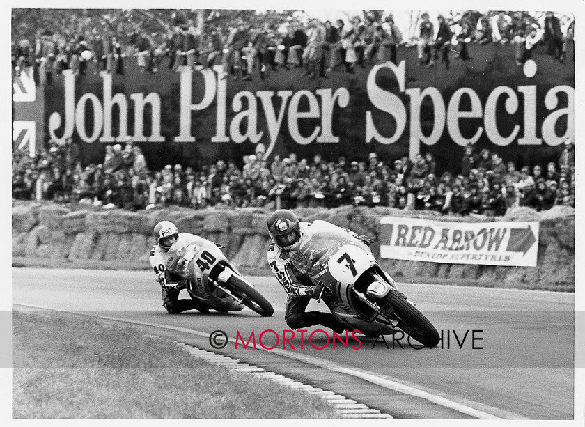 B 014 
 Cockney Rebel - Barry Sheene - The troublesome Pat Hennen provided some headaches in 1976. 
 Keywords: 2012, Barry Sheene, Bookazine, Classic British Legends, Mortons Archive, Mortons Media Group