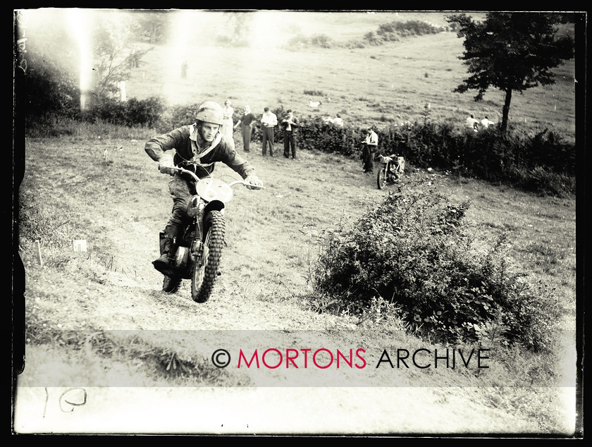 053 SFTP 02 
 Cotswold Scramble, June 1953 - Winner of the ultra Lightweight (125cc) race was A Vincent, on a Dot. 
 Keywords: 2014, Glass plates, June, Mortons Archive, Mortons Media Group Ltd, Scrambling, Straight from the plate, The Classic MotorCycle