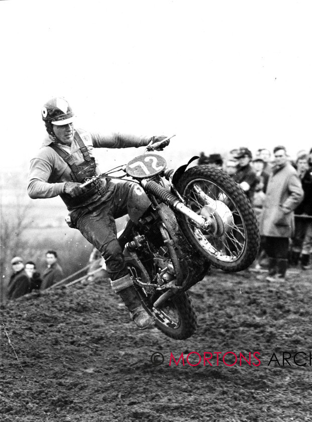 Goldie 19 
 Last of the top line scrambling Goldies; Jerry Scotts Cheney example in 1965. 
 Keywords: BSA, Gold Star, Mortons Archive, Mortons Media Group