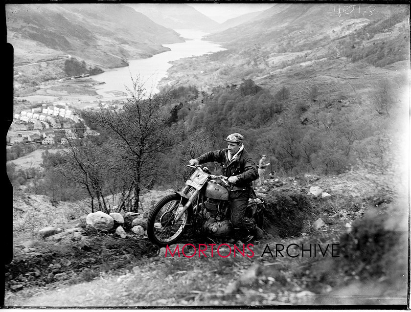 Scot 6 day 58  003 
 Scottish Six Day Trial 1958 - P Kilbauskas (348 BSA) 
 Keywords: Classic Issues - Feet up in the 50s, Glass plate, Mortons Archive, Mortons Media Group, Off road