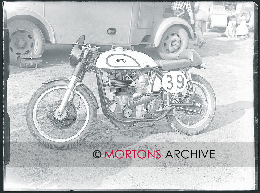 WD599540@TCM FT PLATE 026 1 copy 
 Works Norton in the Paddock 
 Keywords: 1956 Oulton Park, 2010, Mortons Archive, Mortons Media Group, November, Straight from the plate, The Classic MotorCycle