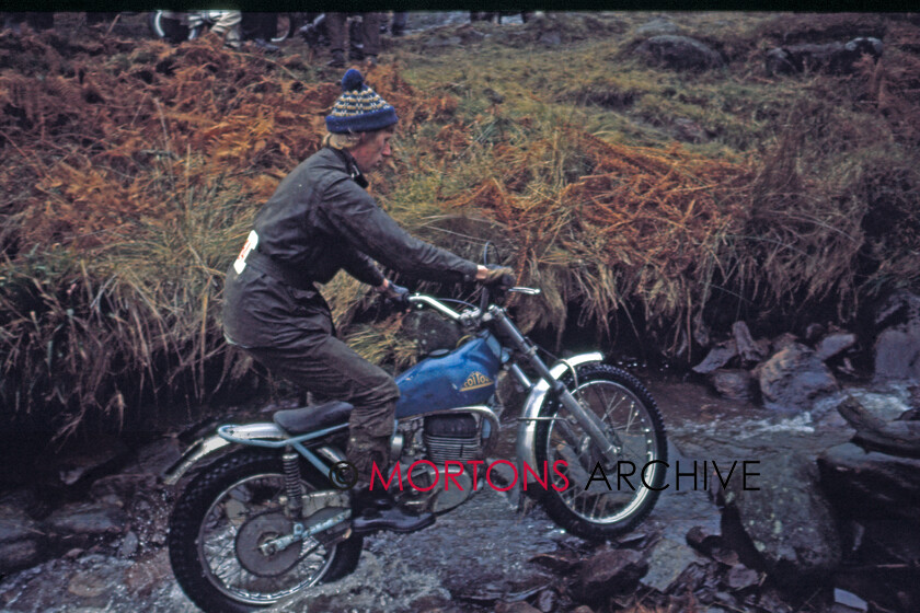EU-Trial-19680014 
 Brian Hutchinson an a 175cc Minarelli engined Cotton 
 Keywords: 1971 Northern Experts Trial, Mortons Archive, Mortons Media Group, Nick Nicholls, Off road