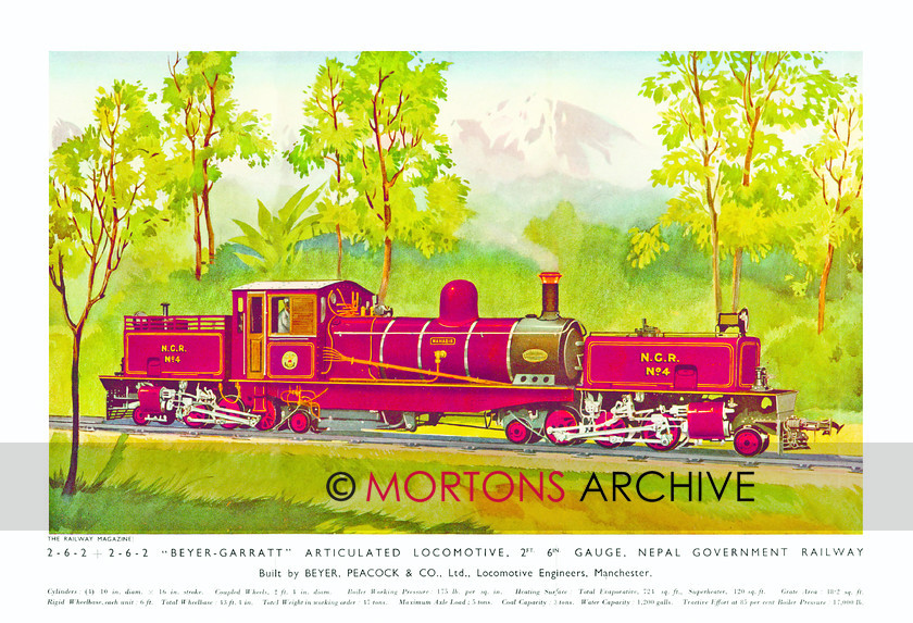 SUP - 1933 Jan NGR Beyer Garratt Loco 4 
 NGR Beyer Garratt Loco 
 Keywords: Big Four Locomotives, Mortons Archive, Mortons Media Group Ltd, Supplement, The Railway Magazine