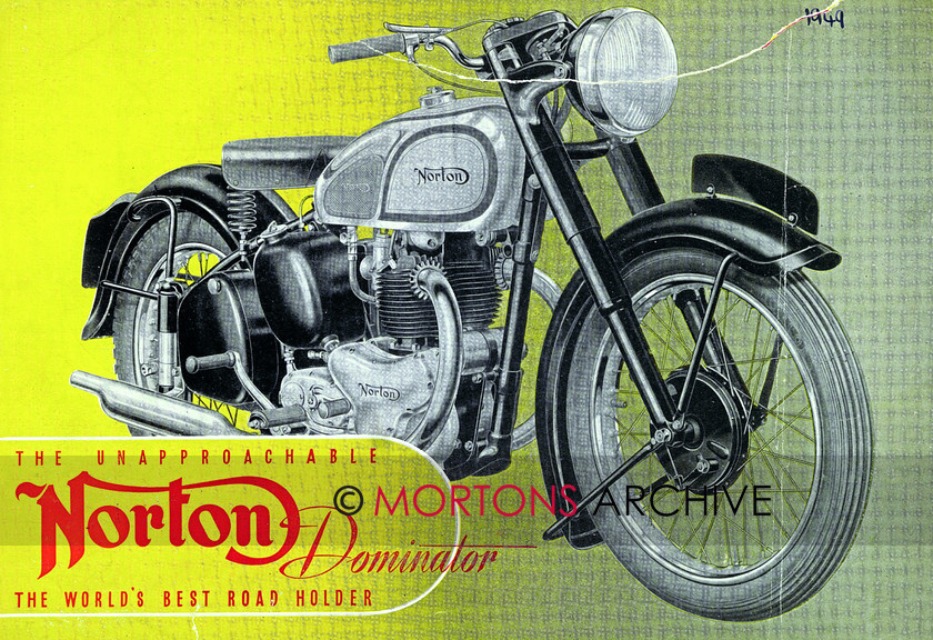 000-buyers-guide-1949-Dominator 
 The unapproachable Norton Dominator, 1949. 
 Keywords: Mortons, Mortons Archive, Mortons Media Group Ltd, Norton, Norton Scrapbook Series