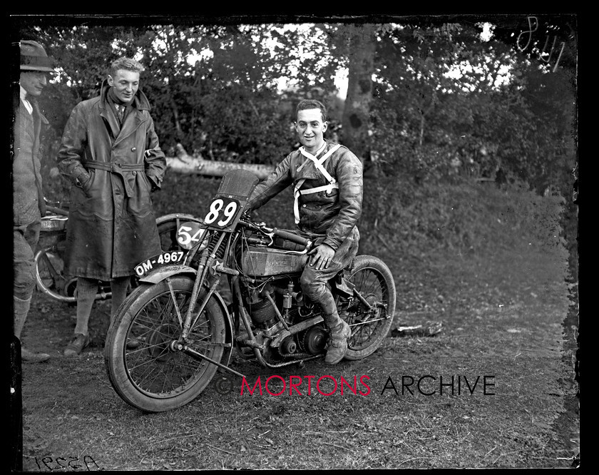 059 SFTP 03 
 Glass plates - The 1925 Ulster Grand Prix - Winner of the over 600cc class was a youthful Stanley Woods on a 1000cc New Imperial 
 Keywords: 1925, December, Mortons Archive, Mortons Media Group Ltd, Motor Cycle, Racing, Straight from the plate, The Classic MotorCycle, Ulster GP