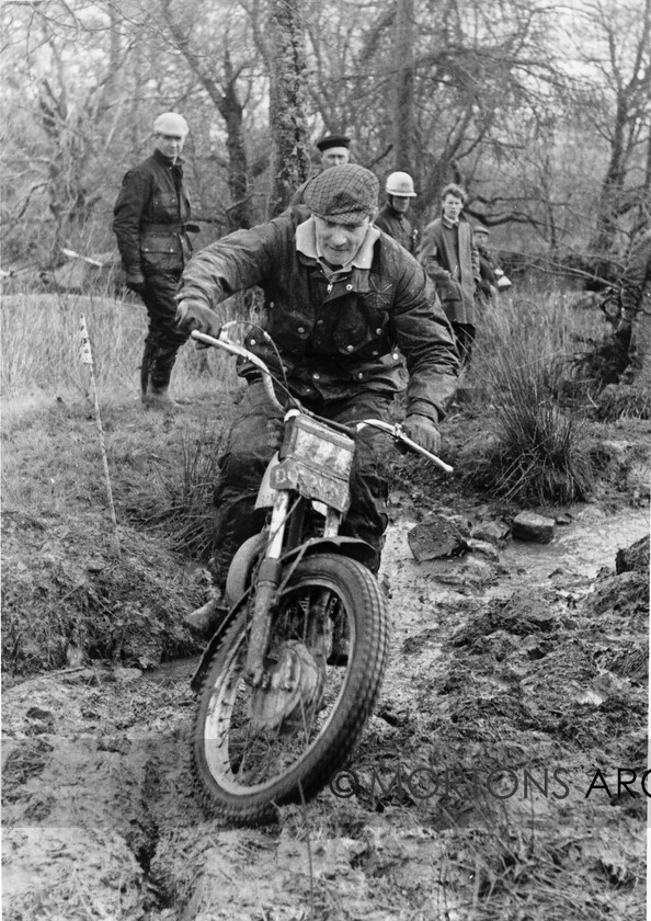 NNC-T-A00076 
 NNC T A 076 - British Experts Trial 26th November 1966, Mick Andrews on a 244cc Bultaco 
 Keywords: Mortons Archive, Mortons Media Group Ltd, Nick Nicholls, Trials