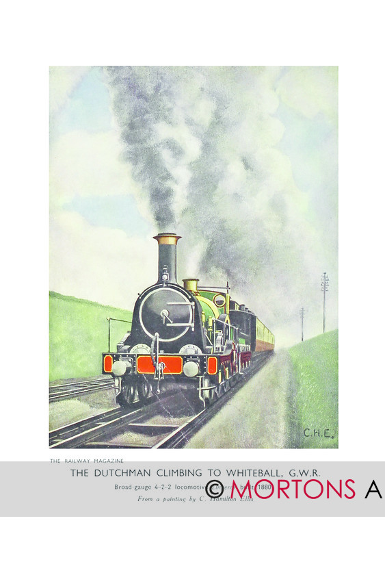 SUP - 1938 July 4-2-2 The Dutchman 
 4-2-2 The Dutchman 
 Keywords: Big Four Locomotives, Mortons Archive, Mortons Media Group Ltd, Supplement, The Railway Magazine