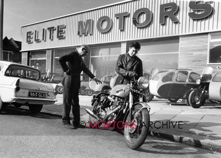 Goldie 20 
 Looking for a trade in, 1966. The DBD34s had just one careful, caring owner honest 
 Keywords: BSA, Gold Star, Mortons Archive, Mortons Media Group