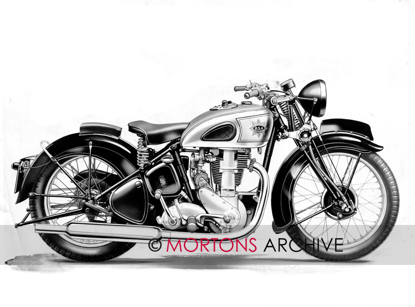 Goldie 04 
 The 1939 version of the M24. 
 Keywords: BSA, Gold Star, Mortons Archive, Mortons Media Group