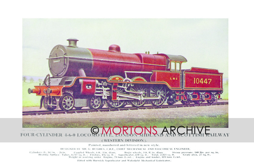 SUP - 1924 Jan LMS 4-6-0 Loco 10447 
 LMS 4-6-0 No. 10447 
 Keywords: Big Four Locomotives, Mortons Archive, Mortons Media Group Ltd, Supplement, The Railway Magazine
