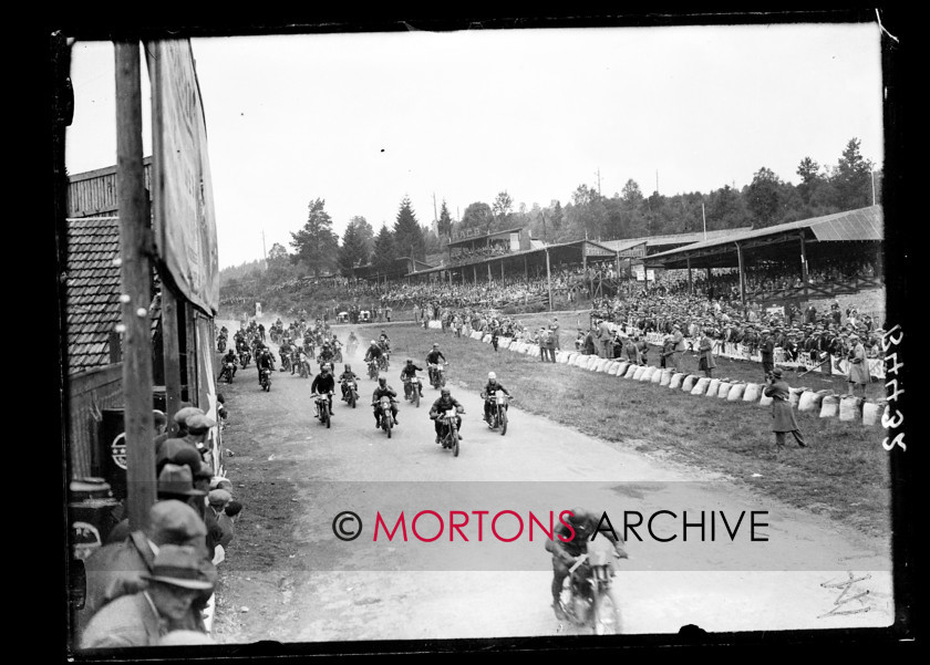 053 SFTP 11 
 1930 European Grand Prix in Belgium, July 17 - at Spa Franchorchamps - and they're off. Riders roar away from the startline. 
 Keywords: 2014, Belgian Grand Prix, Glass plates, Mortons Archive, Mortons Media Group Ltd, September, Straight from the plate, The Classic MotorCycle