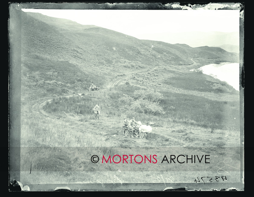 053 SFTP 07 
 The Scottish Six Days Trial, 1924 a Zeppelin sidecar rumbles past the official 
 Keywords: 1924, Glass plate, Mortons Archive, Mortons Media Group Ltd, Off road, Scottish Six Day Trial, Straight from the plate, The Classic MotorCycle