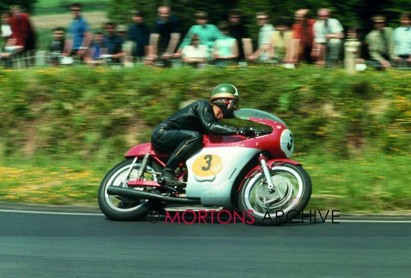 Agostini-020 
 From the Nick Nicholls Collection - Giacomo Agostini 500cc MV-3 at Mallory Park 18th June 1967