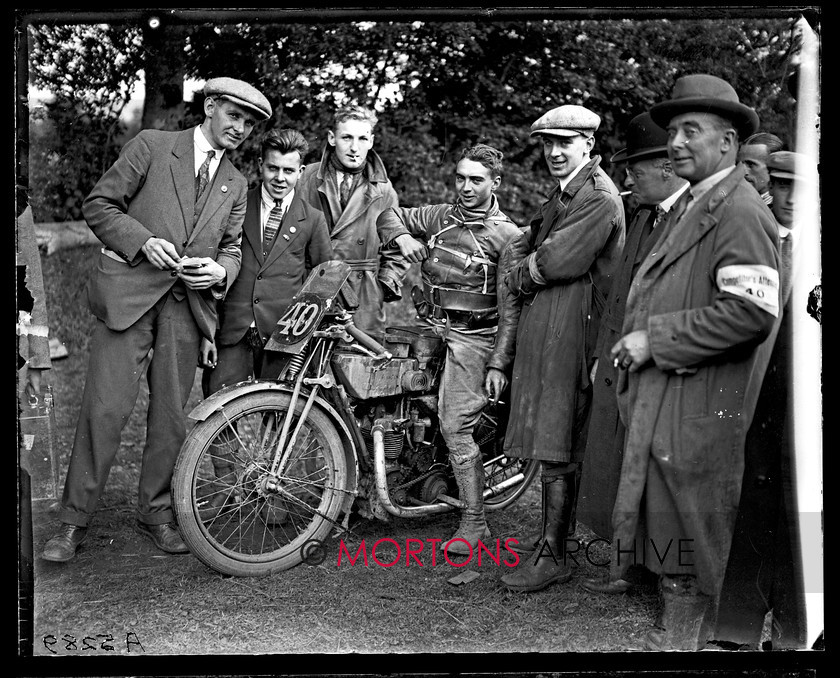 059 SFTP 06 
 Glass plates - The 1925 Ulster Grand Prix - Fourth overall and best 350cc class runner was J G Burney on the 344cc Royal Enfield 
 Keywords: 1925, December, Mortons Archive, Mortons Media Group Ltd, Motor Cycle, Racing, Straight from the plate, The Classic MotorCycle, Ulster GP