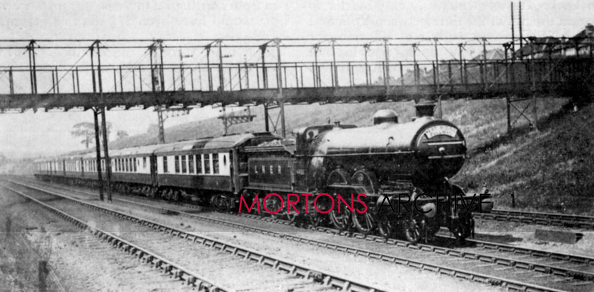 108 100 Years 
 GNR C1 class Atlantic No. 4450 near Oakleigh Park with the up 'West Riding Pullman' in 1934. 
 Keywords: 2013, Archive picture, August, Mortons Archive, Mortons Media Group, The Railway Magazine