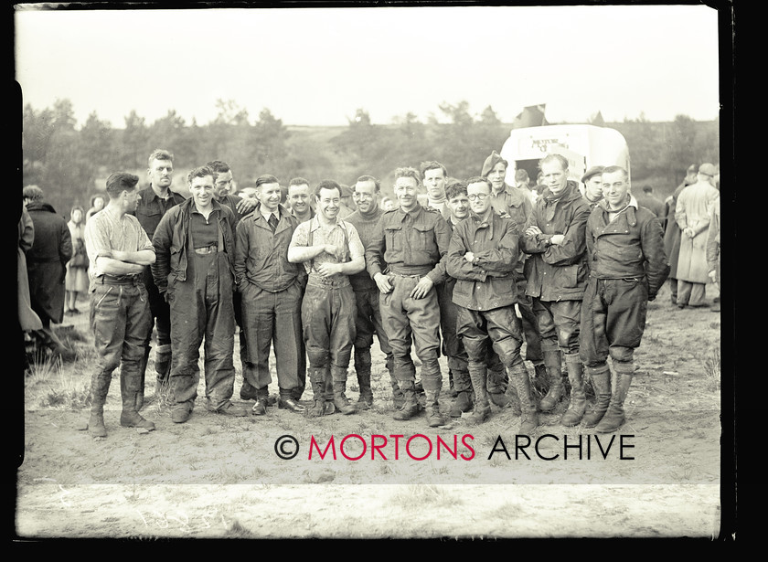 053 SFTP 4 
 The Sunbeam point-to-point 1948 Bill Nicholson in th ecentre of the group 
 Keywords: 2014, December, Glass plates, Mortons Archive, Mortons Media Group Ltd, The Classic MotorCycle