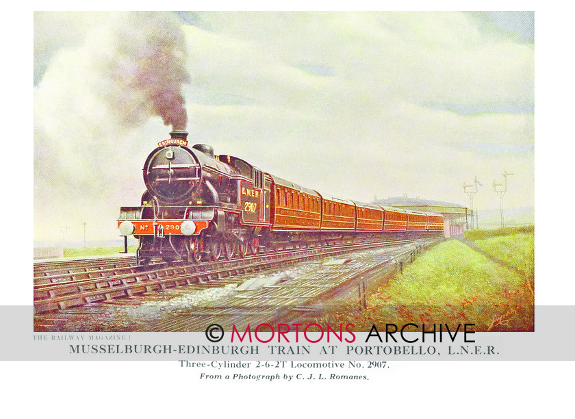 SUP - 1932 Jan LNER 2-6-2 Loco 2907 
 LNER 2-6-2 Loco No. 2907 
 Keywords: Big Four Locomotives, Mortons Archive, Mortons Media Group Ltd, Supplement, The Railway Magazine