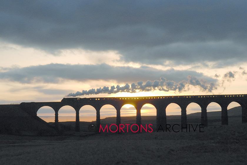 60009 Ribblehead 
 A4 conquers the fells - LNER A4 Pacific No. 60009 Union of South Africa steams across Batty Mpss viaduct at Ribblehead with the Railway Touring Company's 'Winter Cumbrian Mountain Express' 
 Keywords: Heritage Railway, Mortons Archive, Mortons Media Group, News