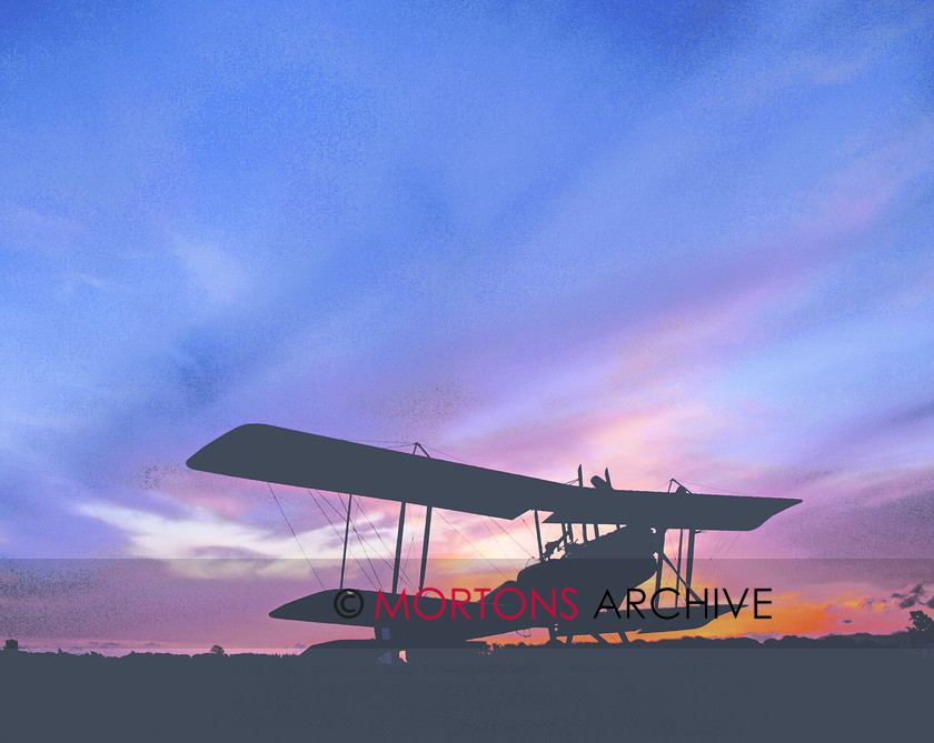 WD575646@4 Contents 
 Dawn patrol! The Vintage Aviator Ltd.s meticulously restored original Royal Aircraft Factory BE.2f is silhouetted by a dramatic skyscape. 
 Keywords: Aviation Classics, copyright Mortons, date ?, event ?, feature Contents, issue 4, Issue 4 Knights of the Sky, make RAF, model BE2c, Mortons Archive, Mortons Media Group, person(s) name ?, photographer Jarrod Cotter, place ?, publication Aviation, type ?, year 1917
