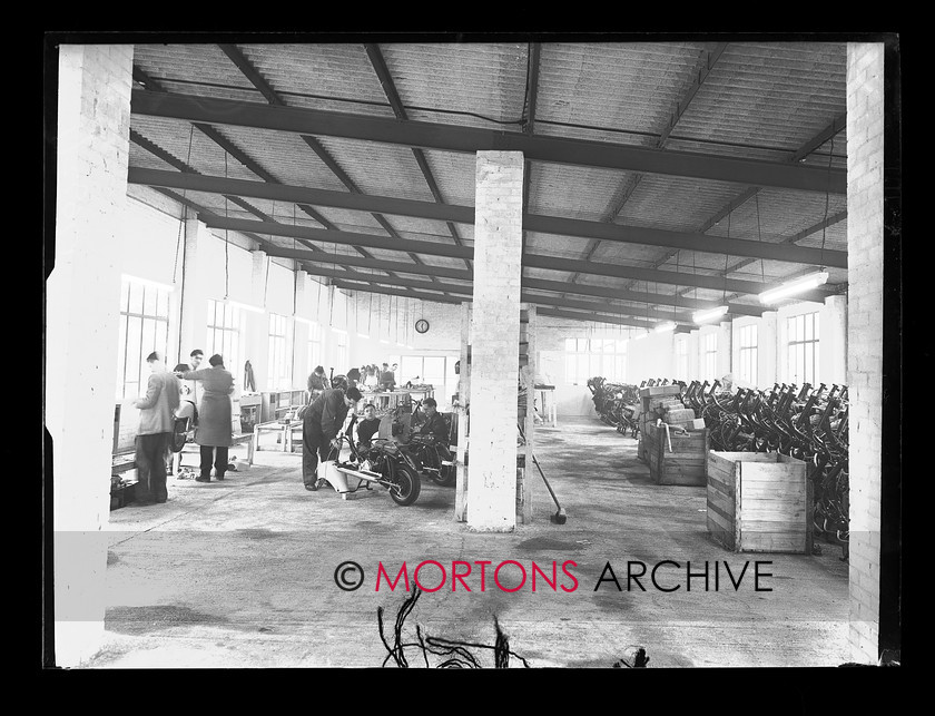 17692-01 
 Ambassador Motorcycle Works, Ascot. 
 Keywords: 17692-1, ambassador, ambassador motorcycle works, ascot, glass plate, Mortons Archive, Mortons Media Group Ltd, Straight from the plate, The Classic Motorcycle