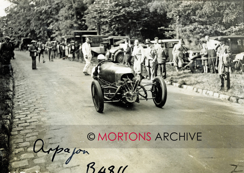 064 SFTP 06 
 Record breakers, Arpajon August 1930 - Mrs. Gwenda Stewart heads out for another record breaking run in one of her Morgans. 
 Keywords: 2012, December, Mortons Archive, Mortons Media Group, Straight from the plate, The Classic MotorCycle
