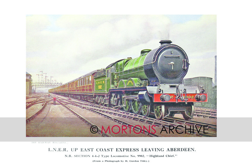 SUP - 1927 Jan LNER 4-4-2 Loco 9902 
 LNER 4-4-2 Loco No. 9902 
 Keywords: Big Four Locomotives, Mortons Archive, Mortons Media Group Ltd, Supplement, The Railway Magazine