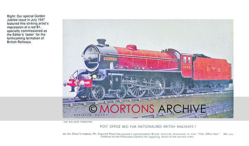 SUP - 1947 July BR Red The New Era 
 BR red the new era 
 Keywords: Big Four Locomotives, Mortons Archive, Mortons Media Group Ltd, Supplement, The Railway Magazine