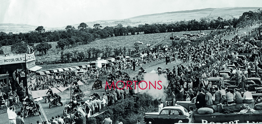 Archive-01 
 Stafford Show April 2020 display - 25th August 1949 Ulster GP - Bang! the 500's are off 
 Keywords: 2020, April, Mortons Archive, Mortons Media Group Ltd, Motor Cycle, Show display, Stafford Show