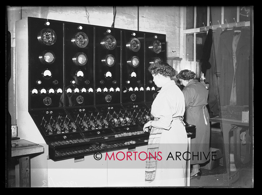 19674-13 
 Villiers engineering, Wolverhampton. Scooter engine production, electronic test on coils. 
 Keywords: 1959, 19674-13, August 2009, coils, electronic test on coils, engine, glass plate, Mortons Archive, Mortons Media, Mortons Media Group Ltd., production, scooter, scooter engine production, Straight from the plate, test, The Classic MotorCycle, villiers, villiers engineering, wolverhampton