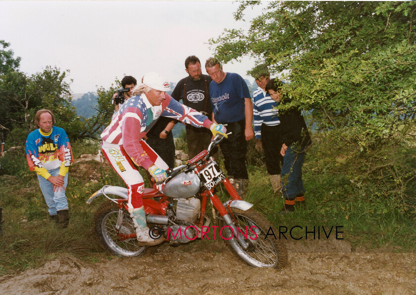 NNC-T-A00073 
 NNC T A 073 - Bonanza Trial July 1994, Mick Andrews on a 250cc James 
 Keywords: Mortons Archive, Mortons Media Group Ltd, Nick Nicholls, Trials