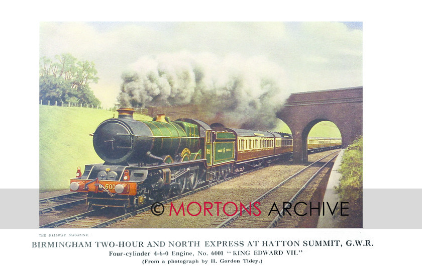 SUP - 1929 July GWR Express 4-6-0 Engine 6001 
 GWR Express 4-6-0 No. 6001 
 Keywords: Big Four Locomotives, Mortons Archive, Mortons Media Group Ltd, Supplement, The Railway Magazine