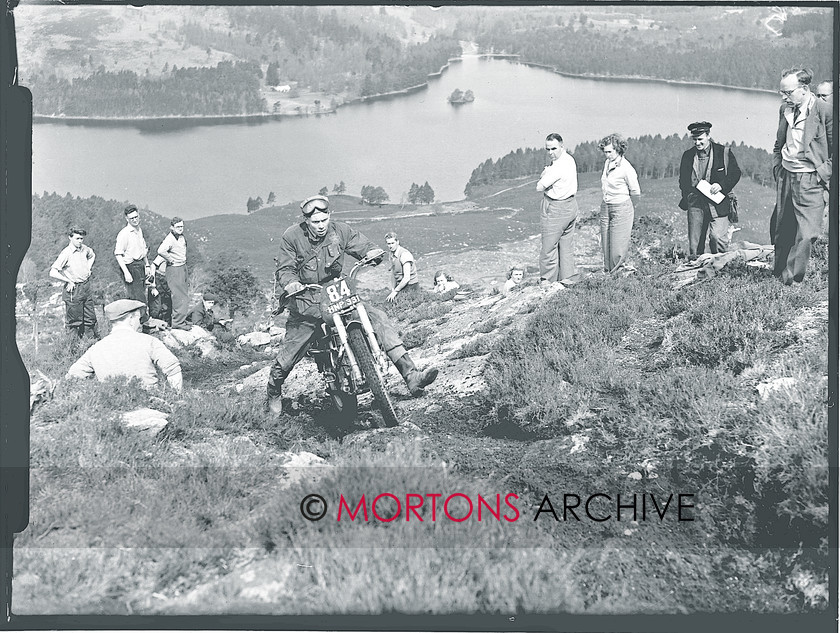 Scot 6 day 53  004 
 Scottish Six Day Trial 1953 - Brittain 
 Keywords: Classic Issues - Feet up in the 50s, Glass plate, Mortons Archive, Mortons Media Group, Off road