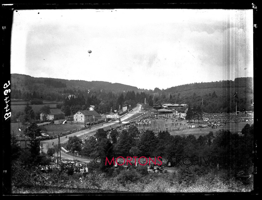 053 SFTP 03 
 1930 European Grand Prix in Belgium, July 17 - at Spa Franchorchamps - overview of the bustling pit area. 
 Keywords: 2014, Belgian Grand Prix, Glass plates, Mortons Archive, Mortons Media Group Ltd, September, Straight from the plate, The Classic MotorCycle